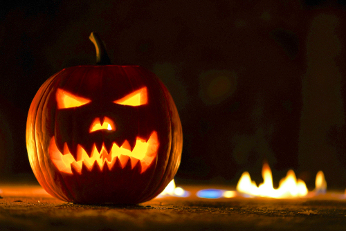 Keep candy hungry ghouls safe at your door with these Halloween decoration fire safety tips.
